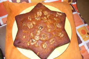 Meruňkovo-čokoládová buchta s vlašskými ořechy